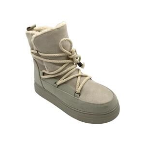 MIA Women's Disa  Ankle Boots Off White - Medium